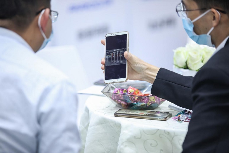 向客戶展示加濕器安裝案例 向客戶展示加濕器安裝案例